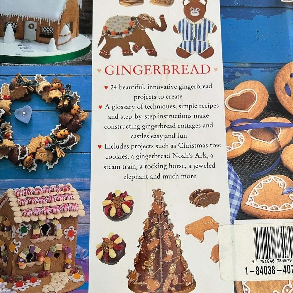 Gingerbread by Joanna Farrow – 24 Holiday Projects & Decorative Treats (1997)